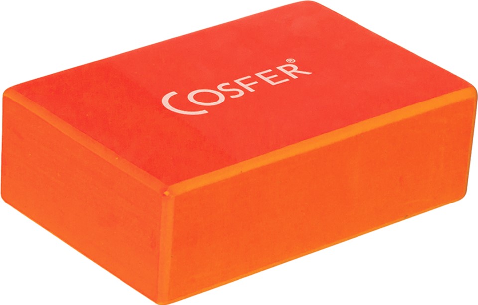

Блок для йоги Cosfer Оранжевый (CSF57T001)