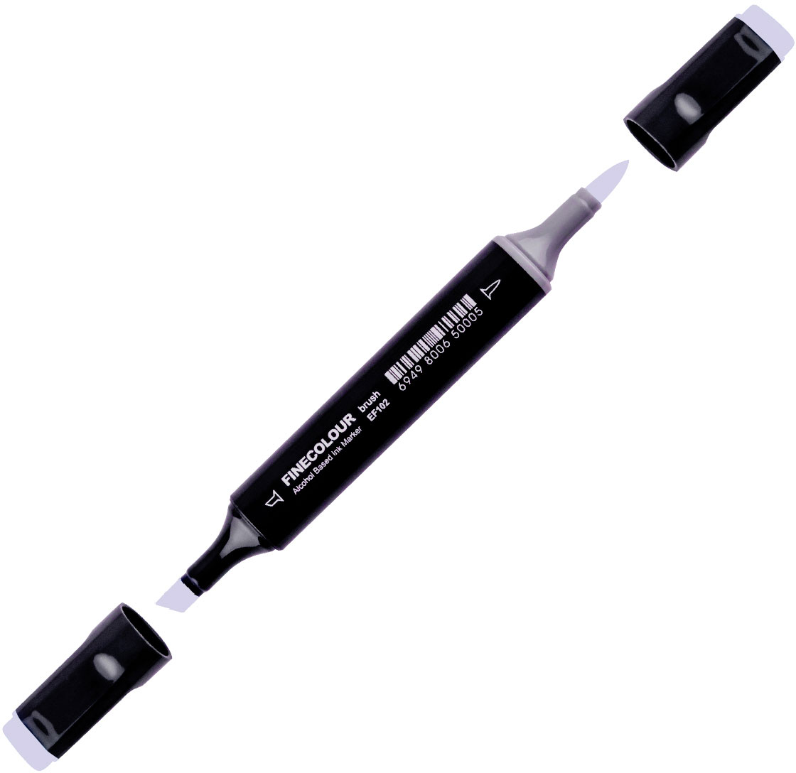 

Маркер Finecolour Brush спиртовой 322 чернослив BV322 (EF102-322N)