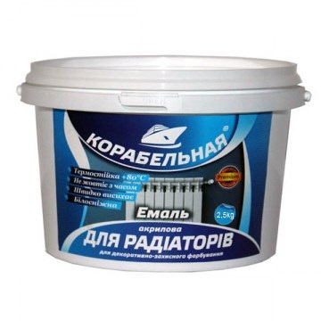 

Эмаль акриловая Поликолор для радиаторов Корабельная 2.5кг (8025)