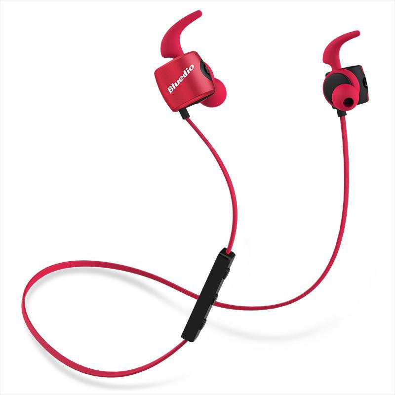 

Беспроводные наушники Bluedio TE Sport Red