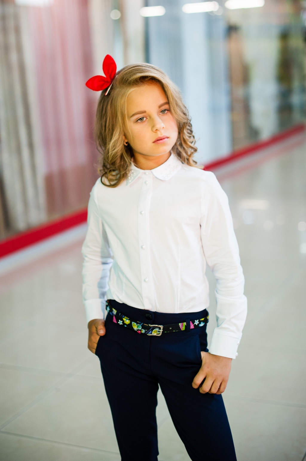 

Блузка Remix fashion 140 см Белый (2125000556697)