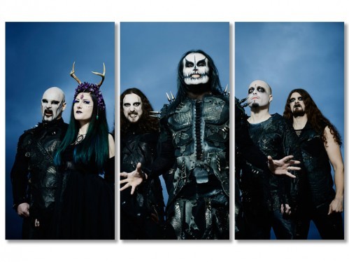 

Модульная картина IDEAPRINT Cradle of filth the band 2 V-10159 90x59 см