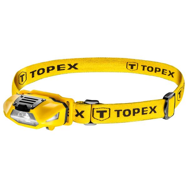 

Фонарь налобный Topex 3 LED x 1 Вт x 1AA (94W390)