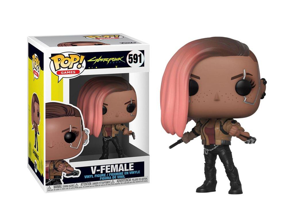 

Фигурка Funko Pop V-Female Ви-Женщина Cyberpunk 2077 Киберпанк 2077 10см CP VW 591