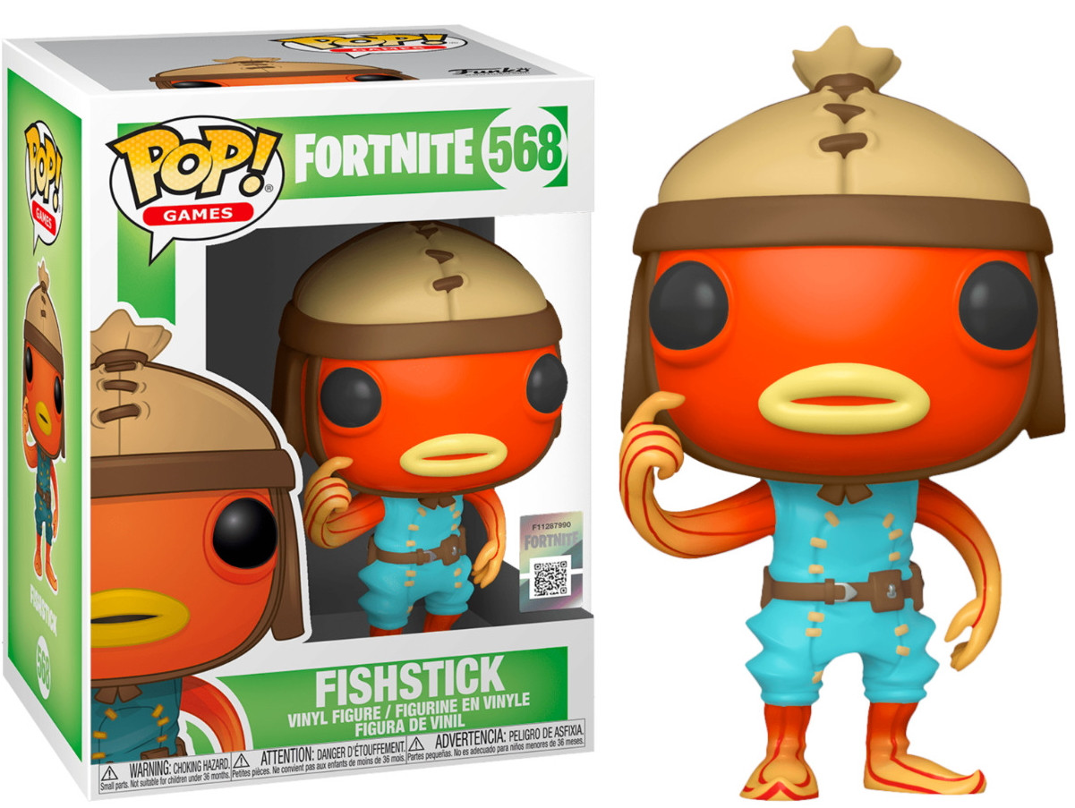 

Фигурка Funko Pop Фанко Поп Карась Фортнайт Fishstick Fortnite 10 см FN F 568