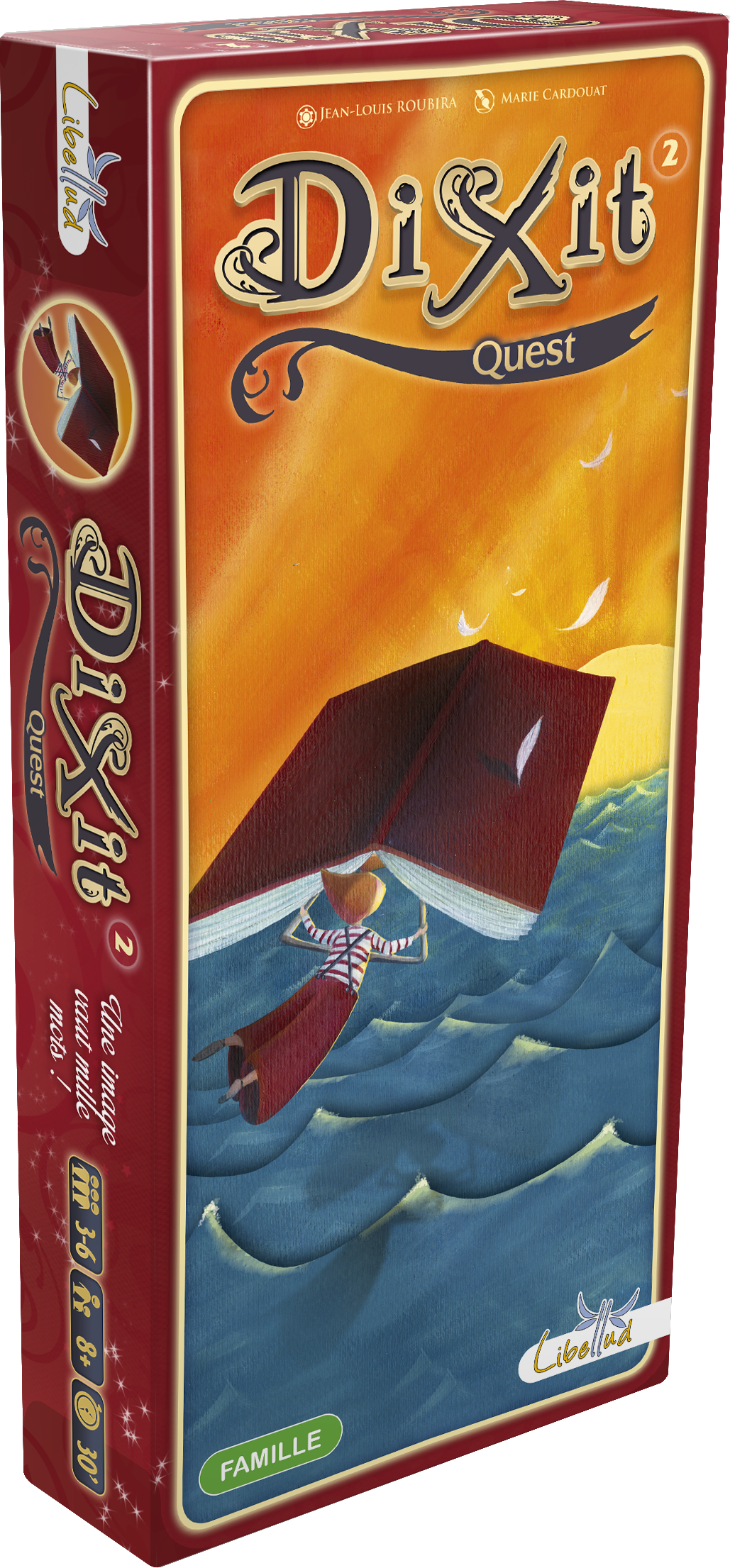 

Настольная игра Libellud Диксит 2: Открытие (Dixit 2: Quest) (3558380041115)
