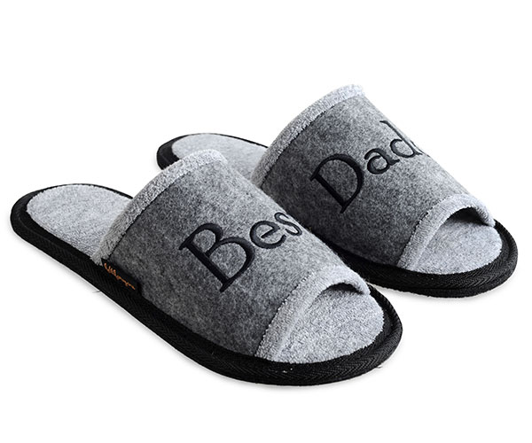 

Мужские тапочки из войлока FeltFabricDesign с брендированием М12