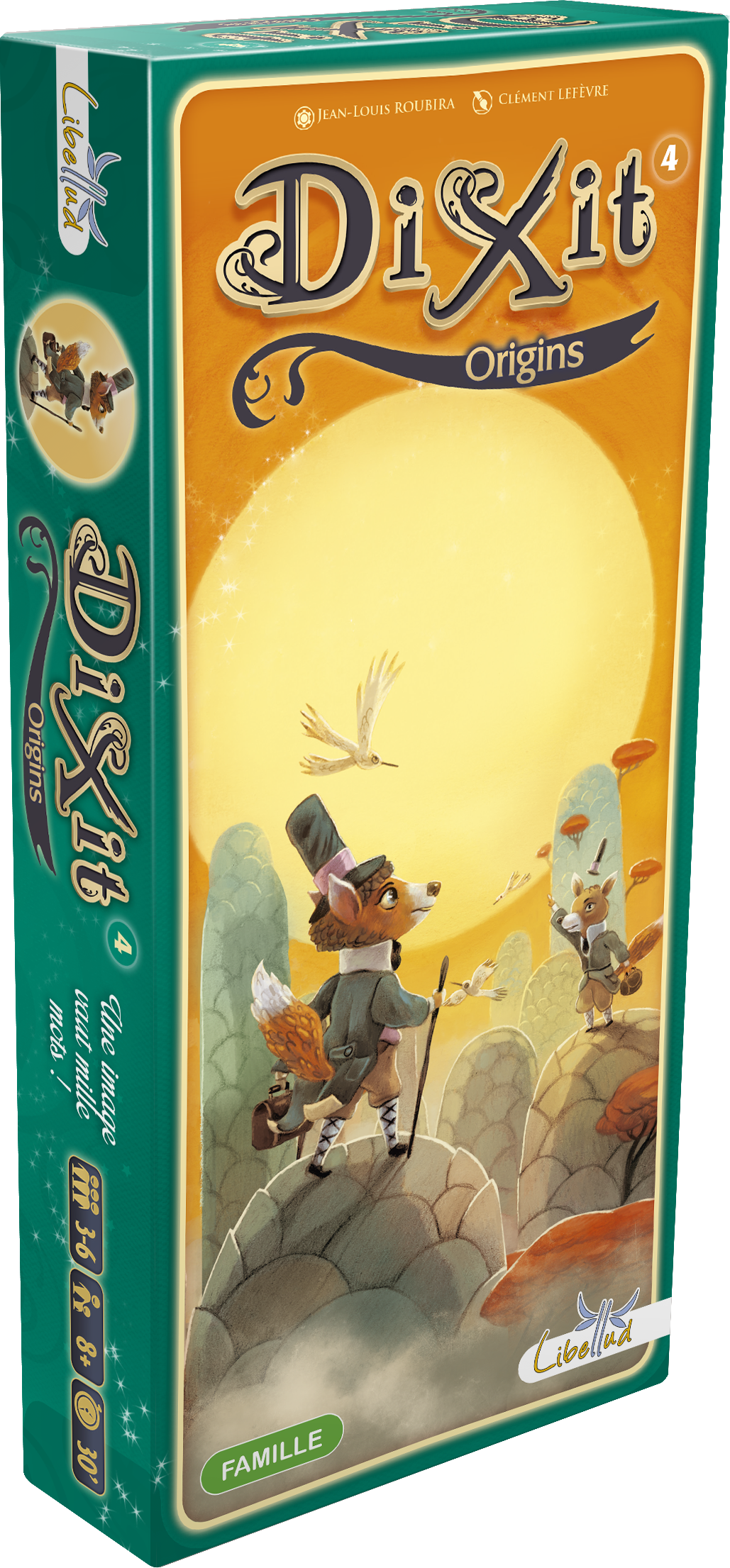 

Настольная игра Libellud Диксит 4: Истоки (Dixit 4: Origins) (3558380031222)