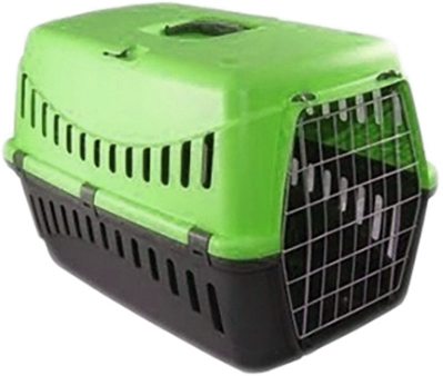 

Контейнер-переноска для собак и кошек MP Bergamo Gipsy 46x31x32 см до 6 кг Green