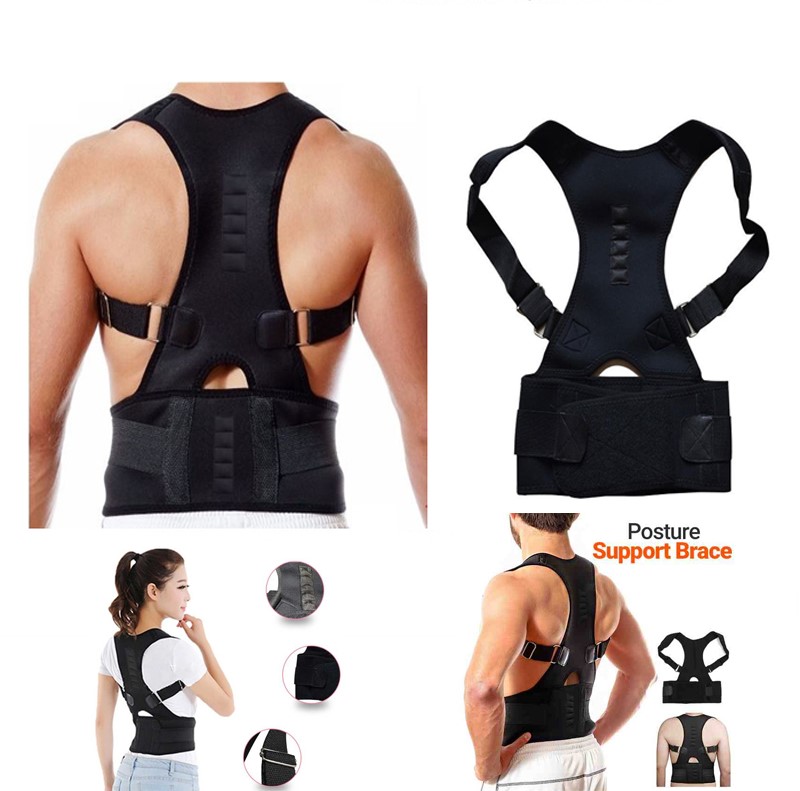 

Магнитный корректор осанки Real Doctors Posture Support Черный L