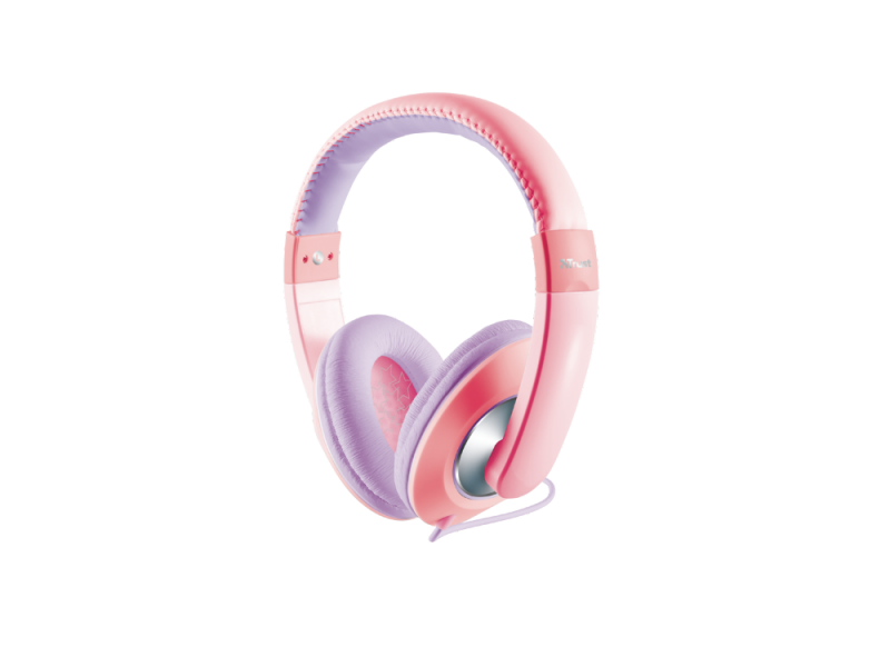 

Наушники Trust Sonin Kids Headphones Pink