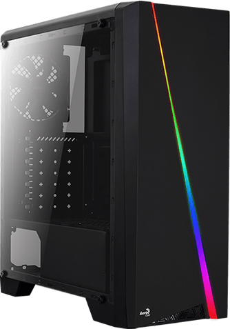 

Корпус Aerocool Cylon BG RGB Tempered Glass Black