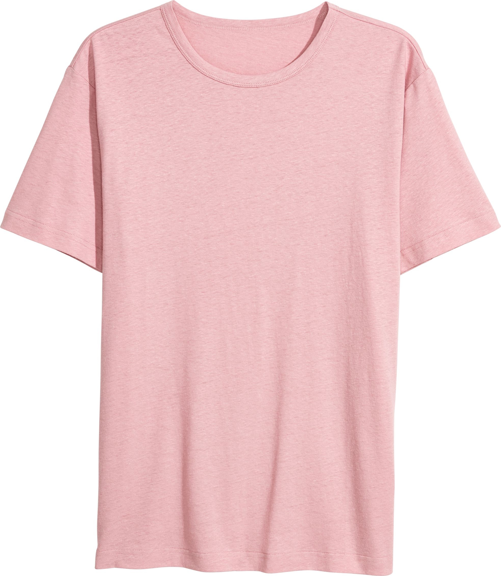 

Футболка H&M KK5151896 L Темно-розовая