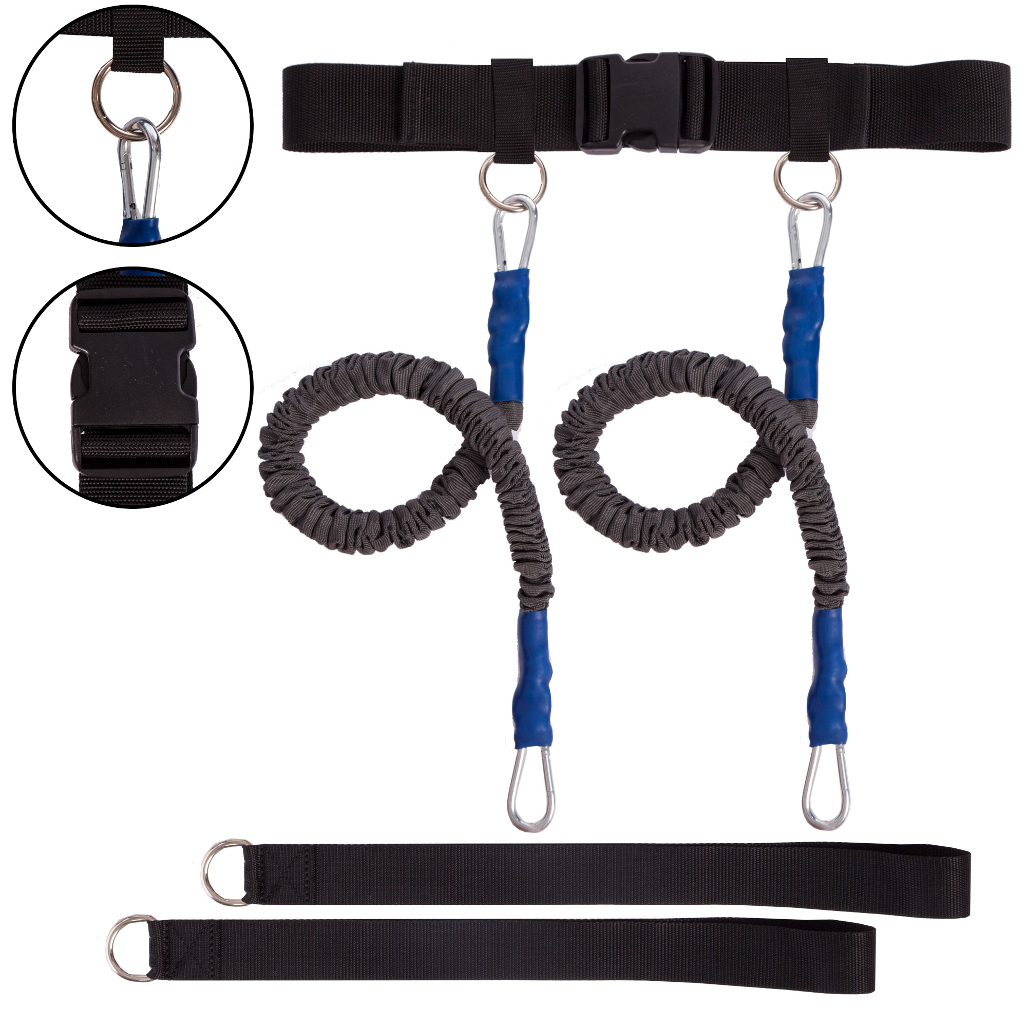 

Тренировочная система для прыжков SP-Planeta JUMPING EXERCISER FI-3024-L /2 (латекс d-5*12мм, полиэстер, длина жгутов-52см, размер пояса-90x6см)