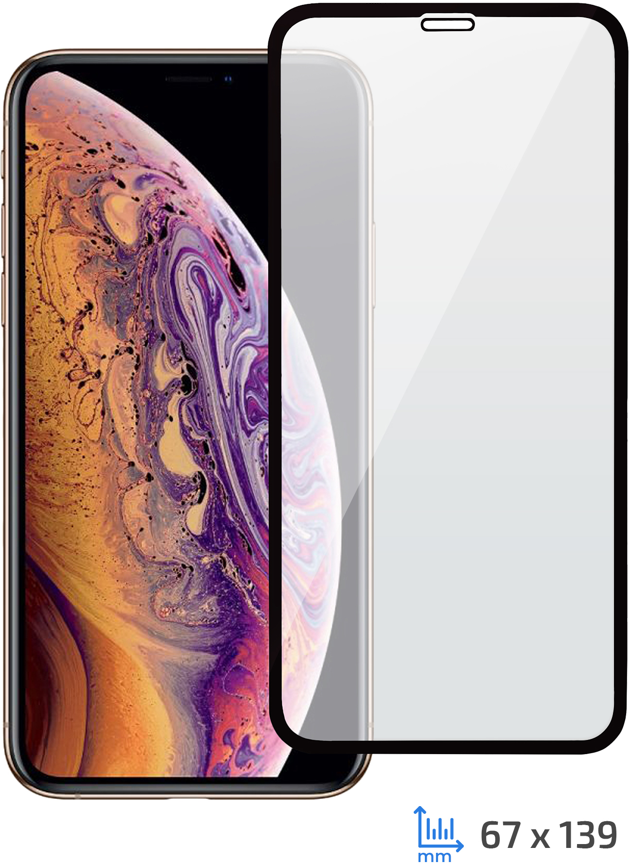 

Защитное стекло 2E для Apple iPhone Xs Black (2E-TGIP-2018-5.8-3D)