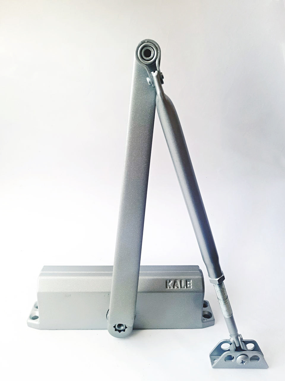 

Дверной доводчик Kale Kilit KD002/30-220 с рычажной тягой серебристый