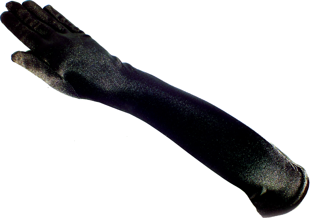 

Перчатки Seta Decor 99-244BLK атласные длинные Черные