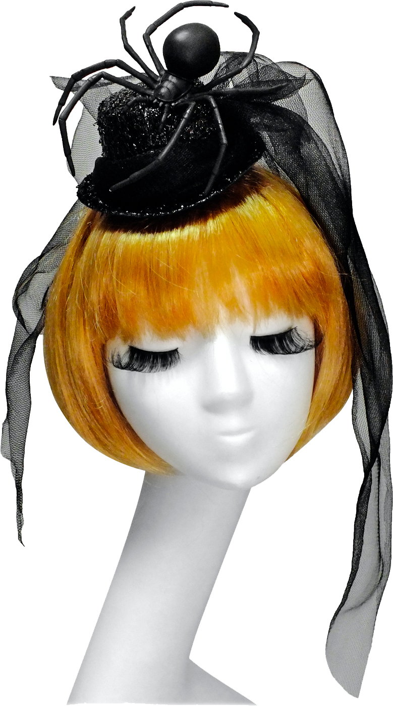 

Шляпка Seta Decor 18-985BLK Паук Черная