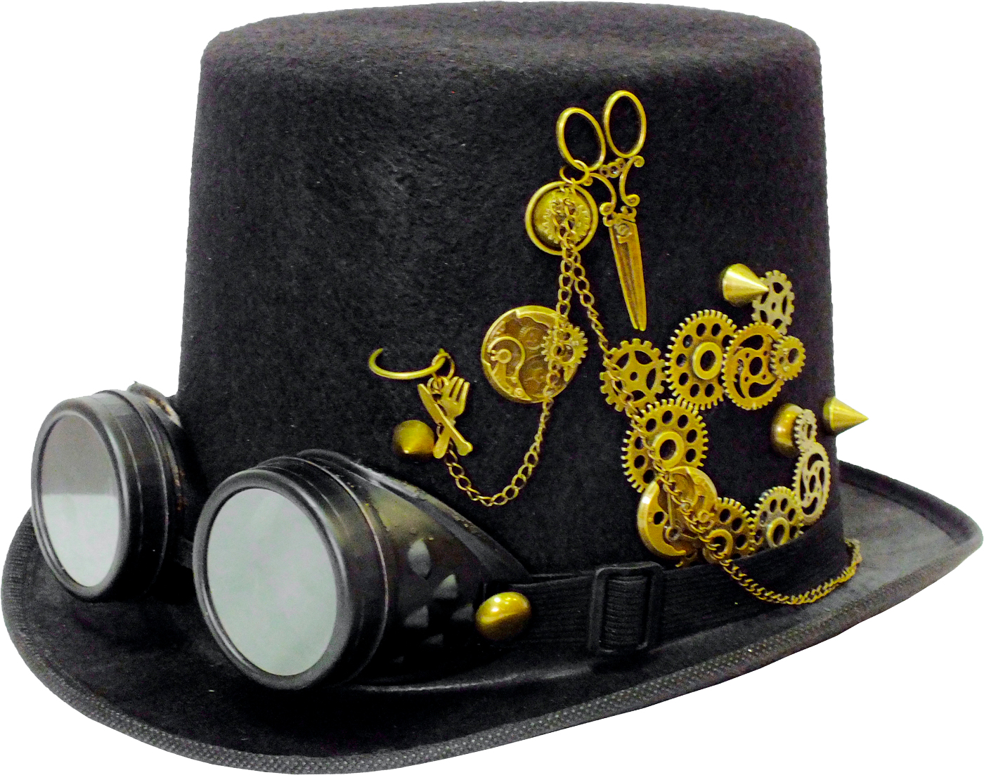 

Шляпа Seta Decor 17-768BLK Сэр Панк Черная