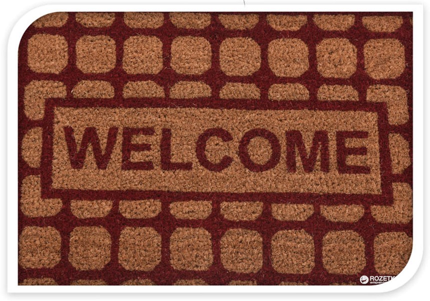 

Придверный коврик Home&Styling Collection 40x60 см Красный