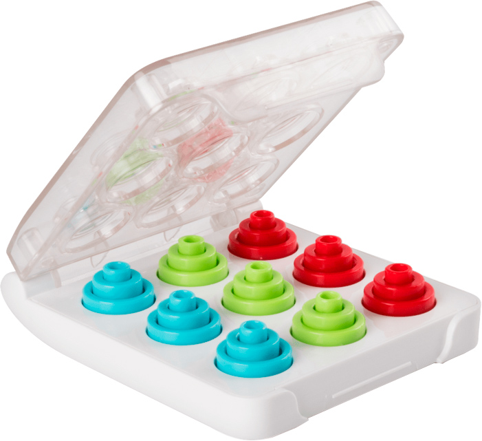 

Настольная игра-головоломка Spin Master Marbles Otrio дорожная версия (SM47322) (778988156735)
