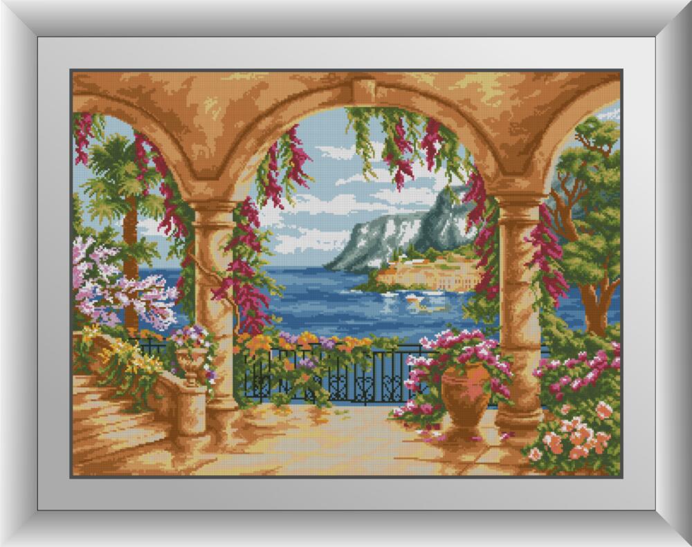 

Набор алмазной живописи Dream Art Терраса у моря