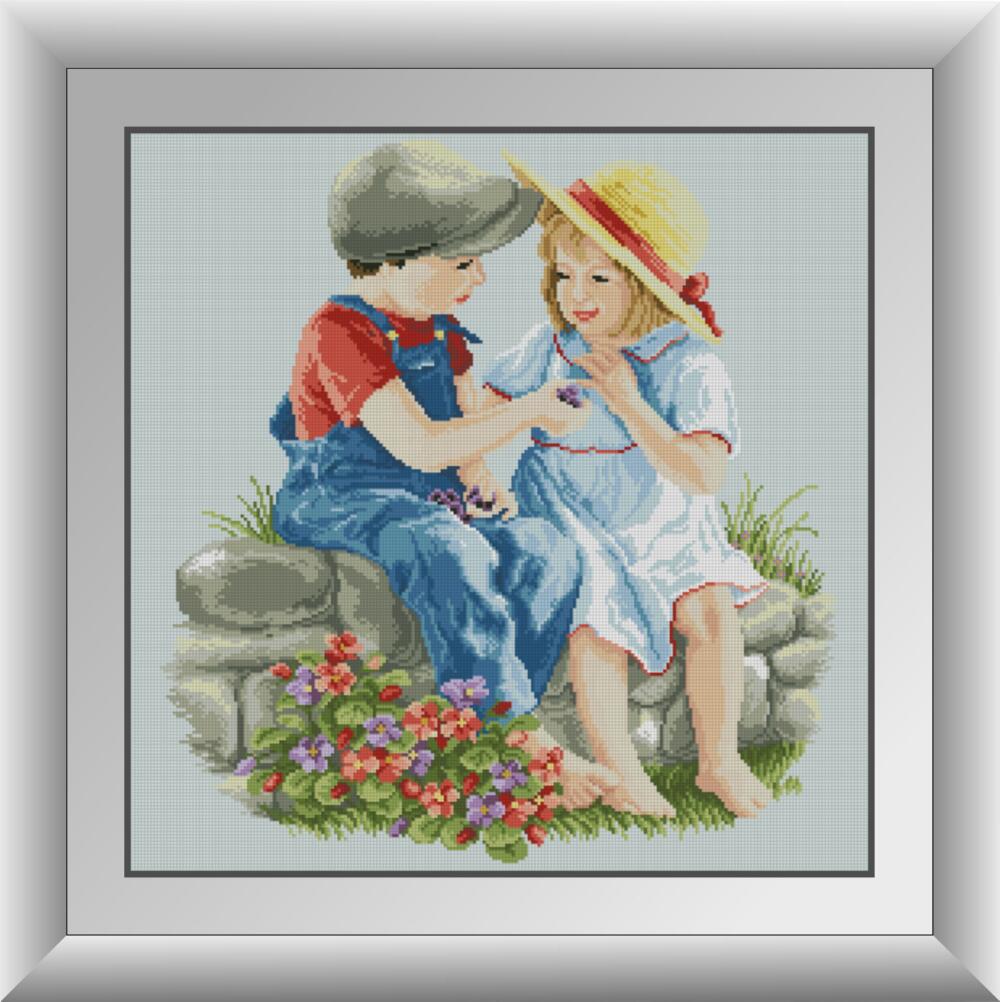 

Набор алмазной живописи Dream Art Очаровательная парочка