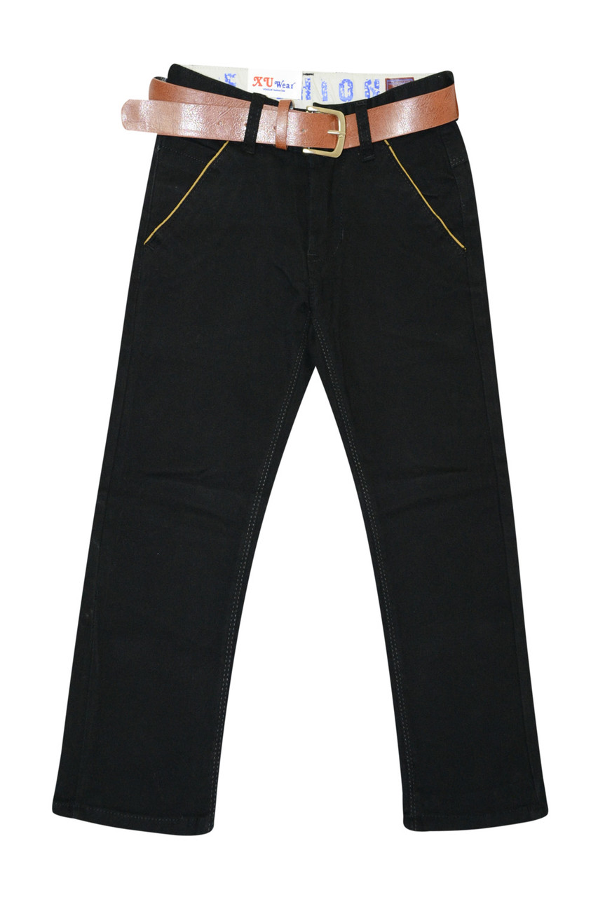 

Джинсы XU Wear Z-12 чёрный цвет (140-146)