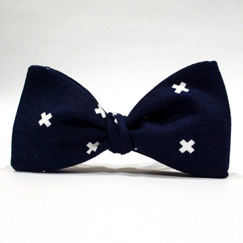 

Галстук-бабочка Krago Blue Cross 34-45 см синий