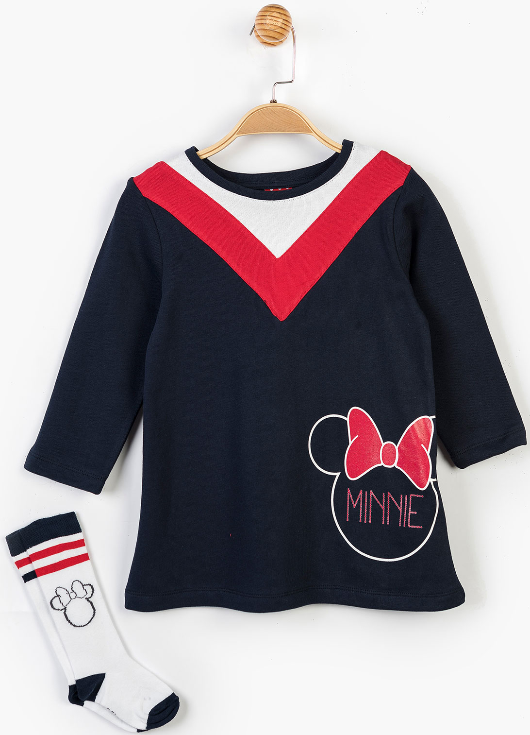 

Платье + носки Disney Minnie Mouse MN14654 104 см Синее (8691109765215)