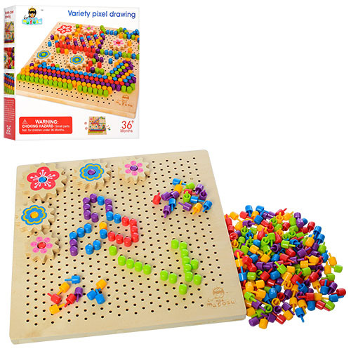 

Деревянная игрушка Мозаика MD 1185 MUGOZU