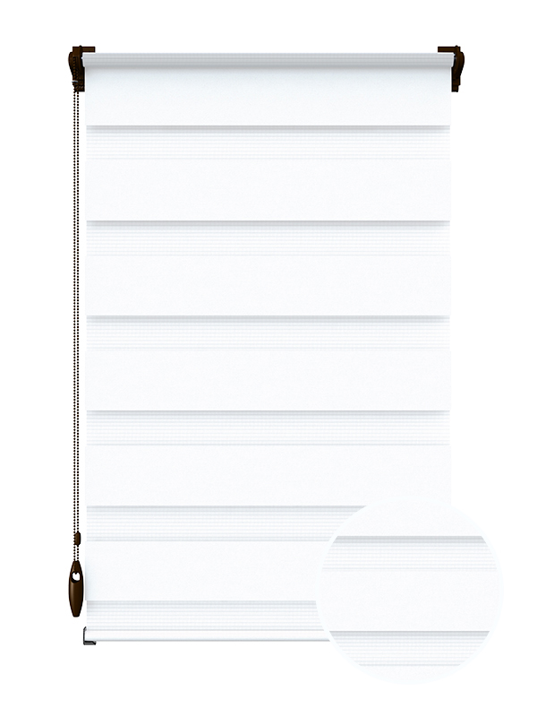 

Ролета тканевая Зебра F01 0,90м х 1,35м Белый / Махонь ( 644035225214 )