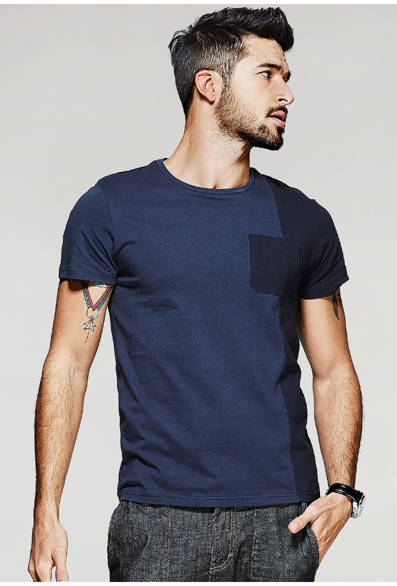 

Футболка с карманом LikeS  Синяя (1133, Футболка с карманом LikeS XL Синяя (1133)