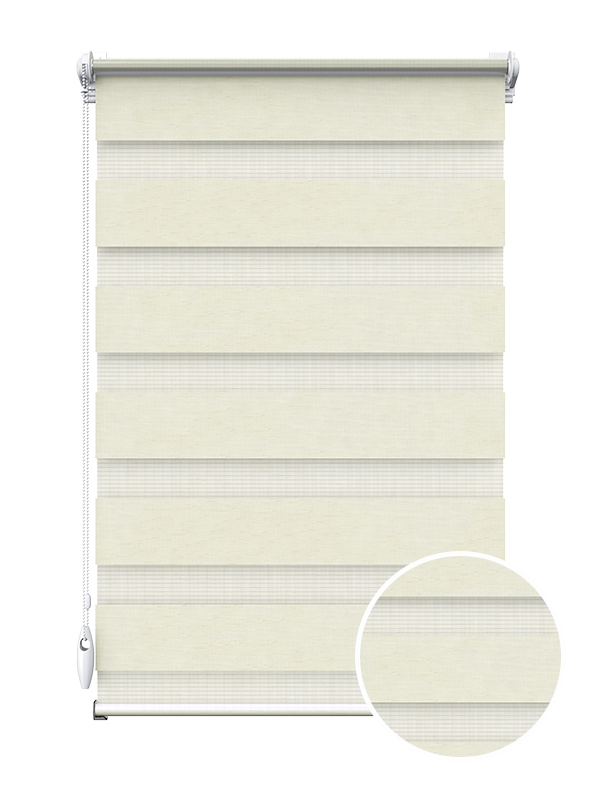 

Ролета тканевая Зебра G04 0,80м х 1,40м Молочный / Белый ( 566234556639 )