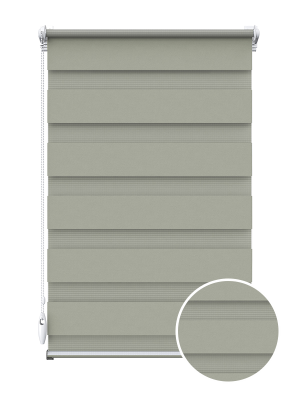 

Ролета тканевая Зебра F08 1,30м х 1,35м Серый / Белый ( 566237865218 )