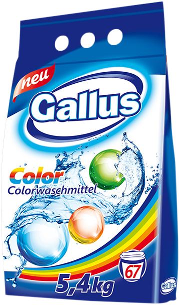 

Стиральный порошок Gallus Color 5.4 кг