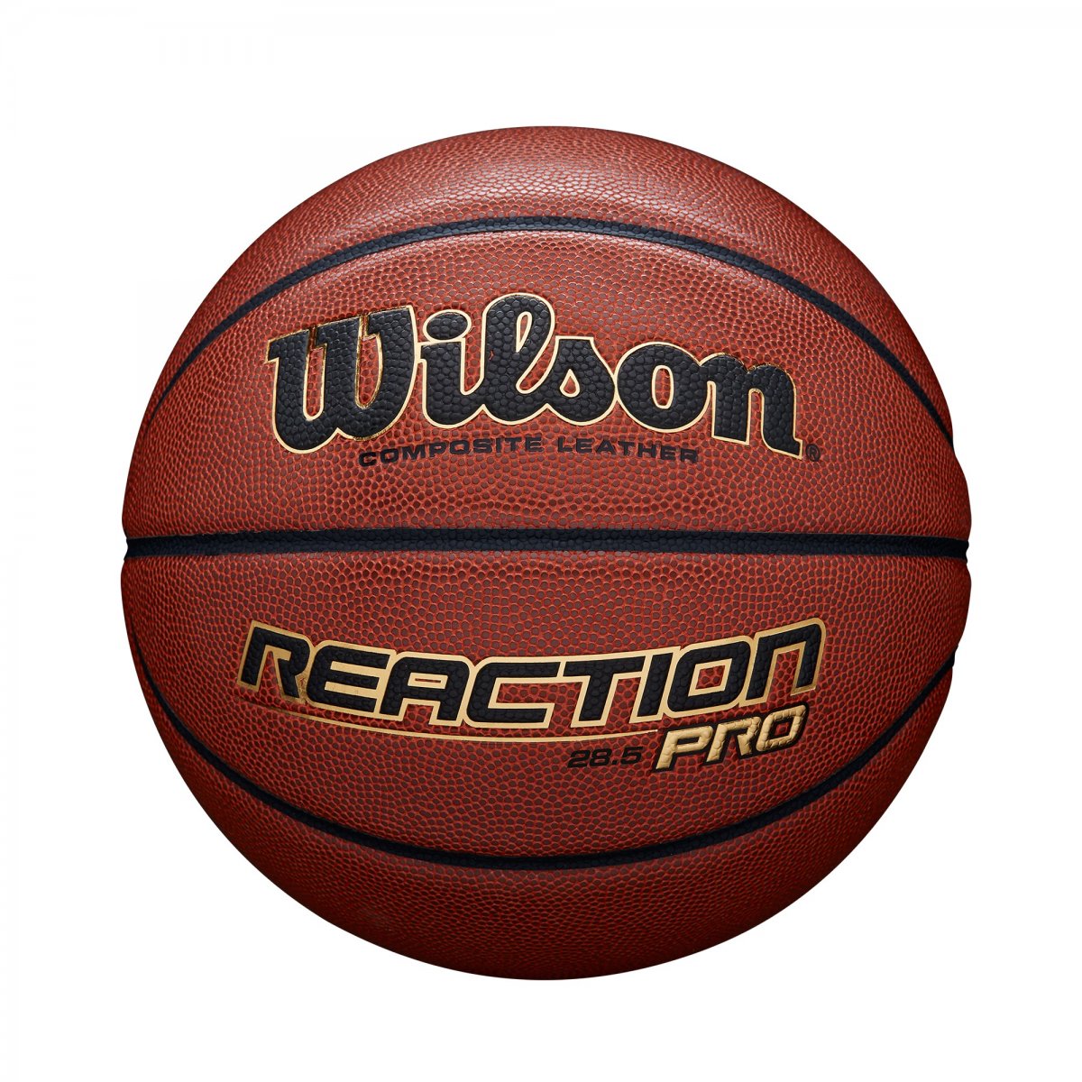 

Мяч баскетбольный Wilson REACTION PRO 285 BBALL №6 коричневый WTB10138XB06