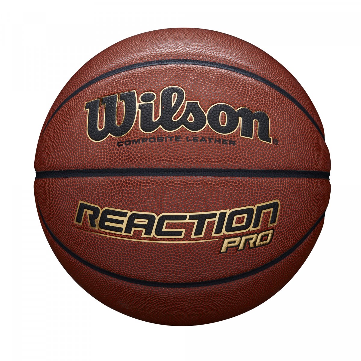 

Мяч баскетбольный Wilson REACTION PRO 295 №7 коричневый WTB10137XB07