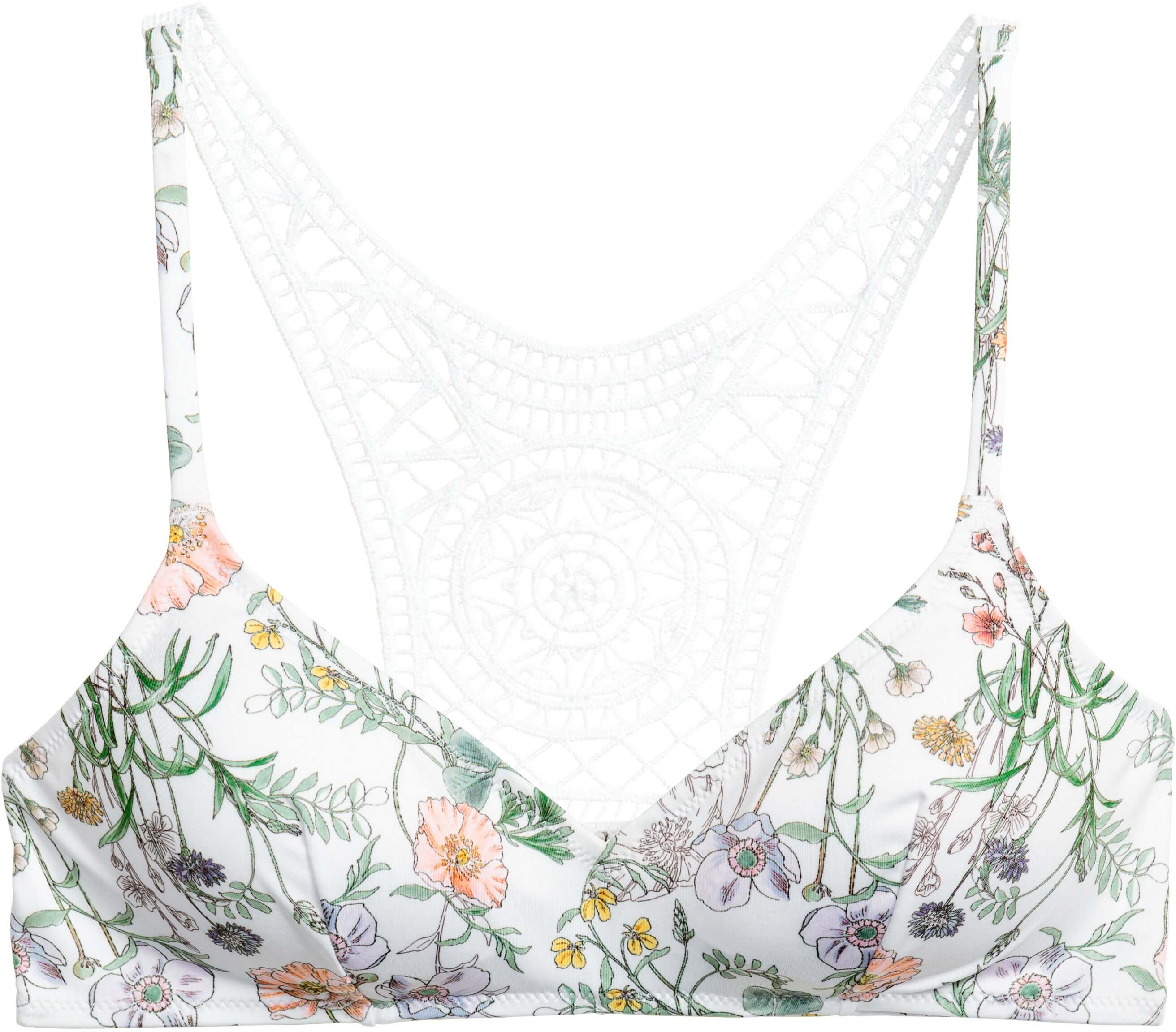 

Верхняя часть купальника H&M 0495976-7 38 Белая