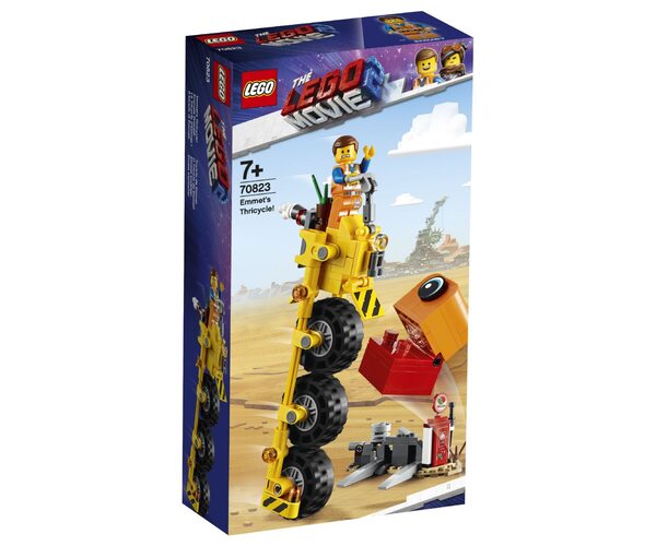 

Конструктор LEGO Movie Трехколёсный велосипед Эммета (70823)