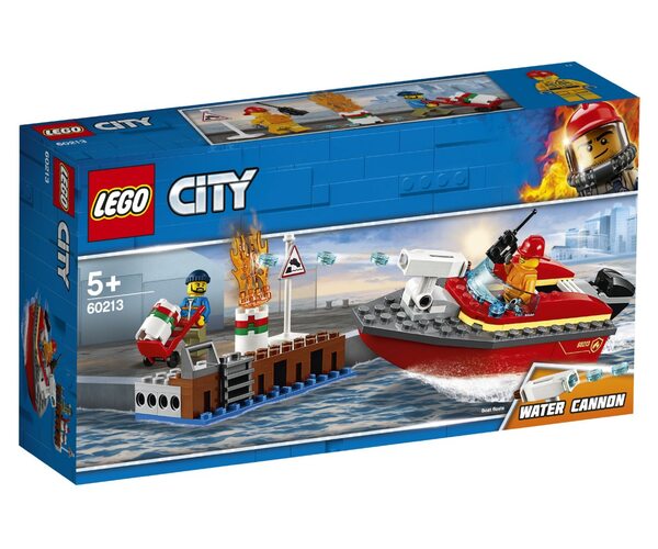 

Конструктор LEGO City Пожар в порту (60213)