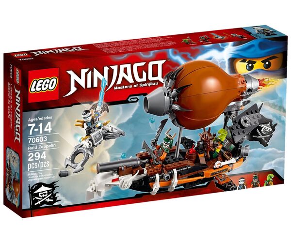 

Конструктор LEGO NINJAGO Дирижабль-штурмовик (70603)