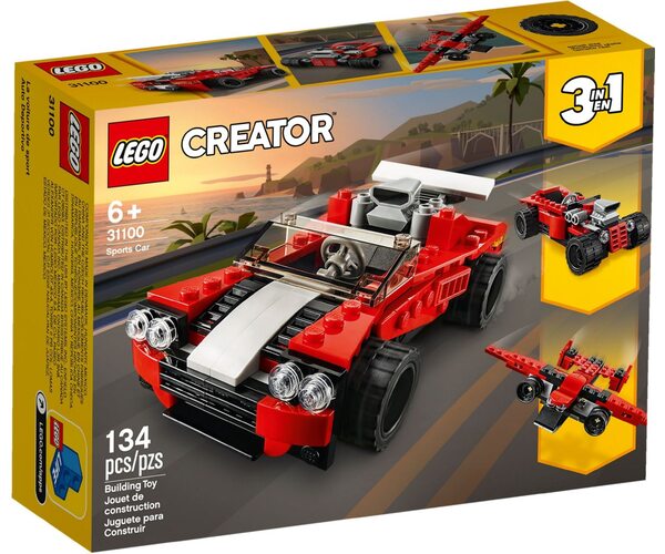 

Конструктор LEGO спортивний автомобіль 134 деталей (31100)