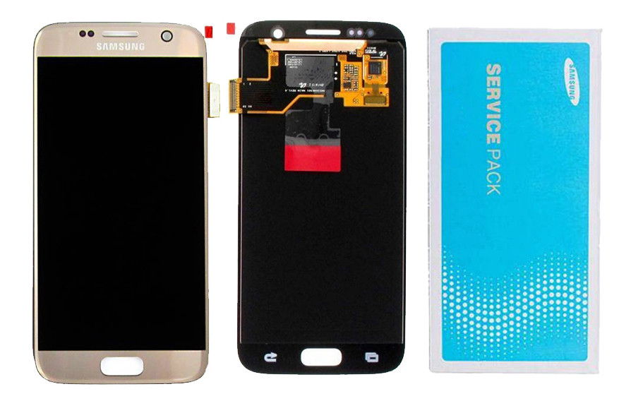 

Дисплейный модуль (экран) для Samsung G930 GALAXY S7 GOLD (GH97-18523C) Original