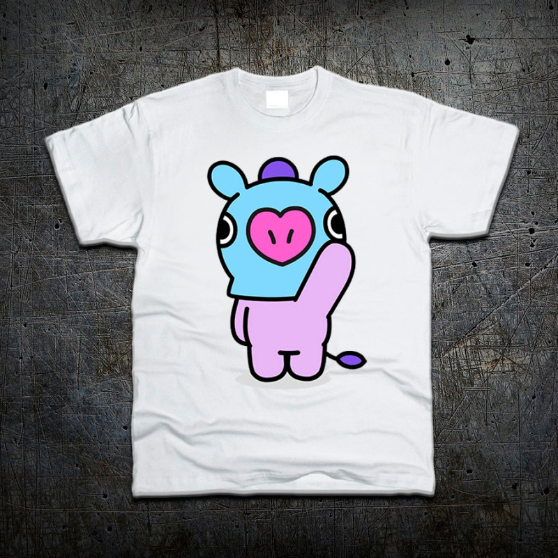 

Футболка Fruit of the Loom Пони Ман Mang от Джей-Хоупа BT21 L