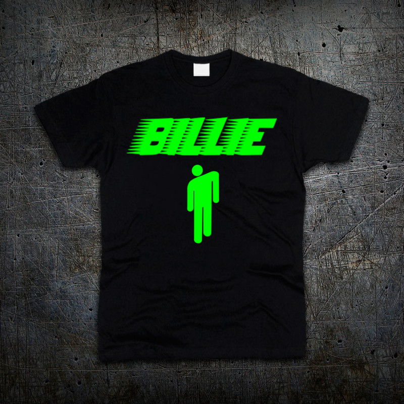 

Футболка Fruit of the Loom Билли Айлиш Billie Eilish Черная M