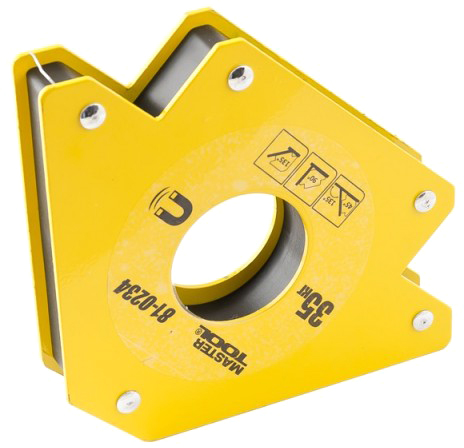 

Магніт для зварювання Mastertool 35 кг 45°/90°/135° (81-0234)