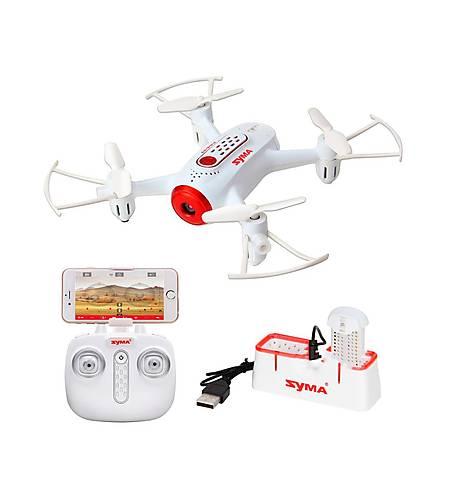 

Радиоуправляемый квадрокоптер Syma X22W FPV WiFi барометр Белый