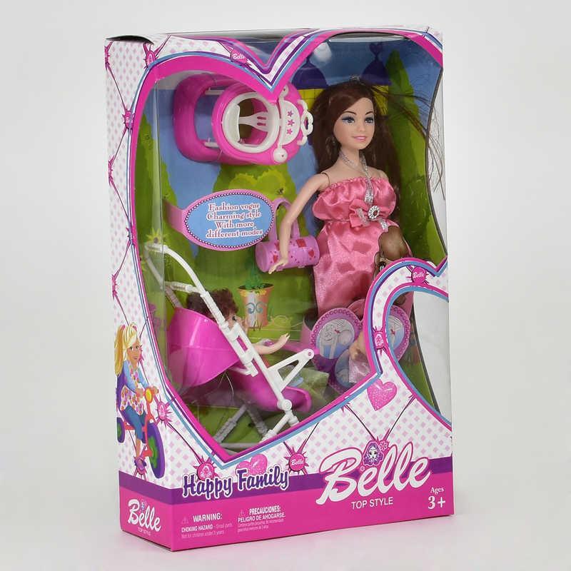 

Кукла "TOY" беременная с дочкой в коляске (JX 600-96)