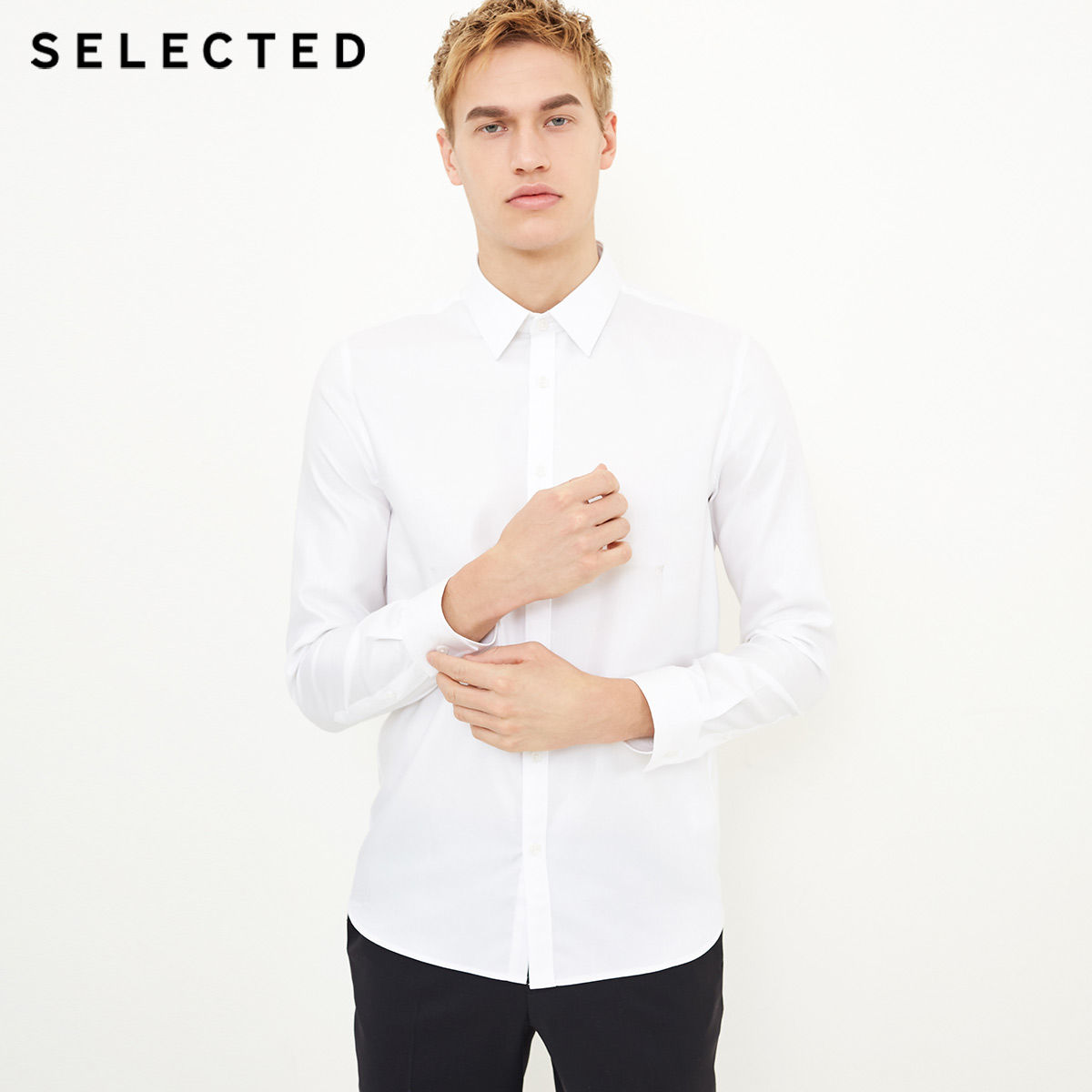 

Сорочка Selected 418105543A06 XXL білий